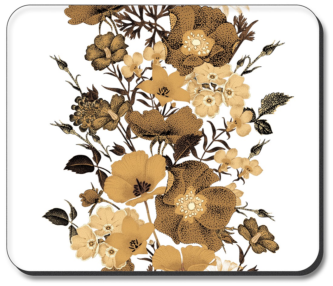 Gold Flowers - #2938