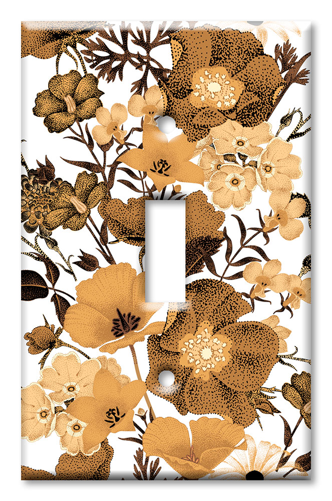 Gold Flowers - #2938