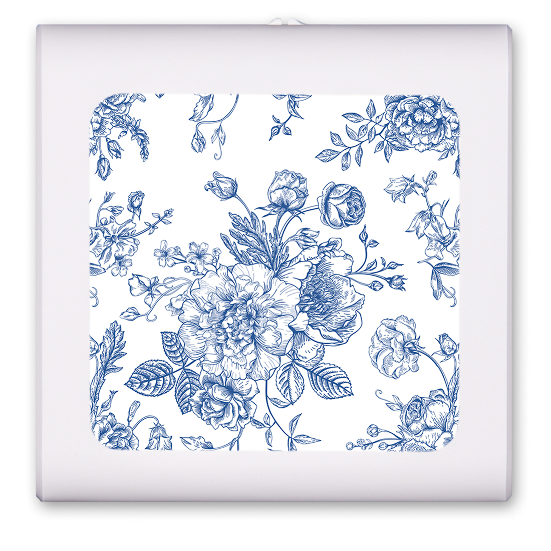 Blue Flower Line Art - #2942