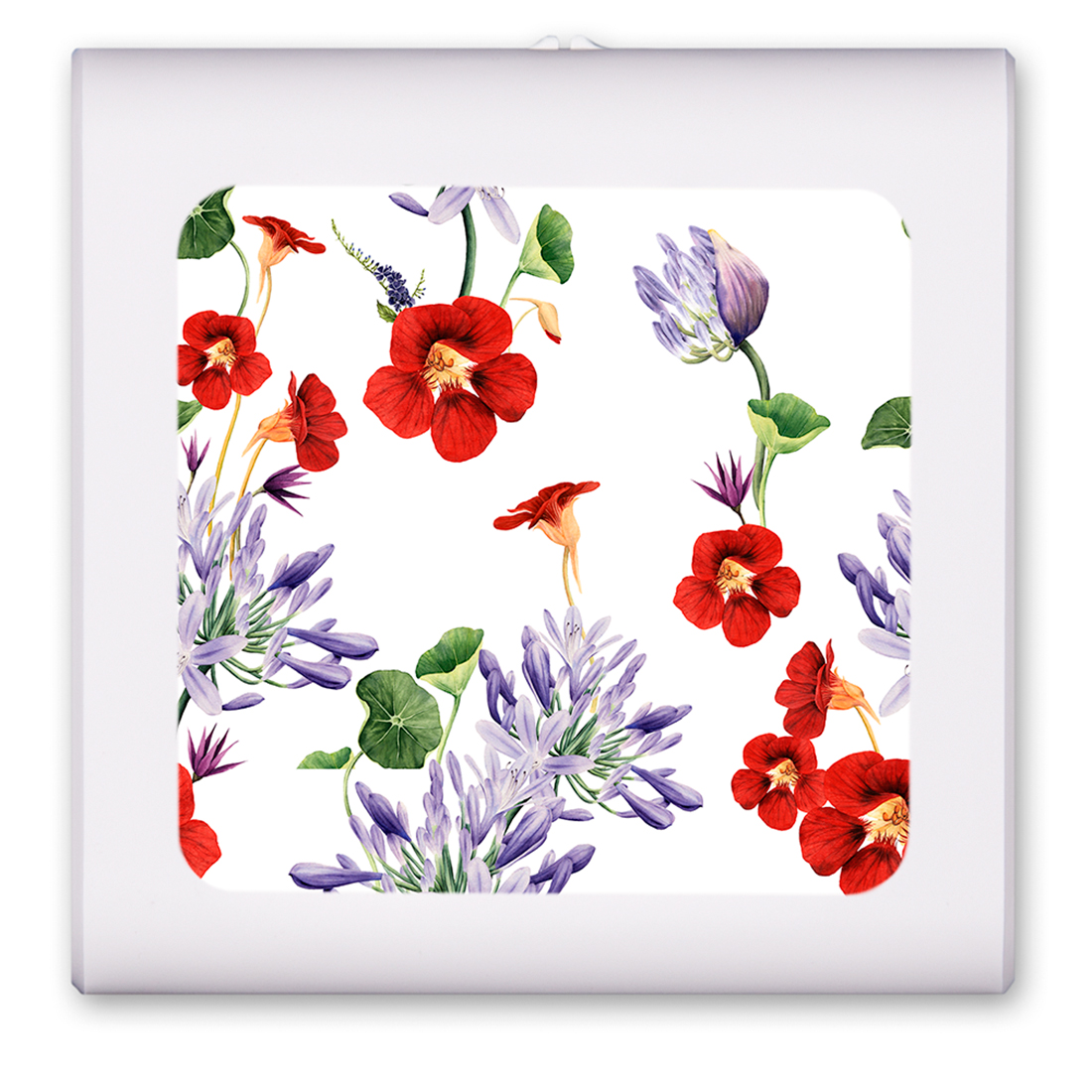 Red and Purple Flowers - #2947