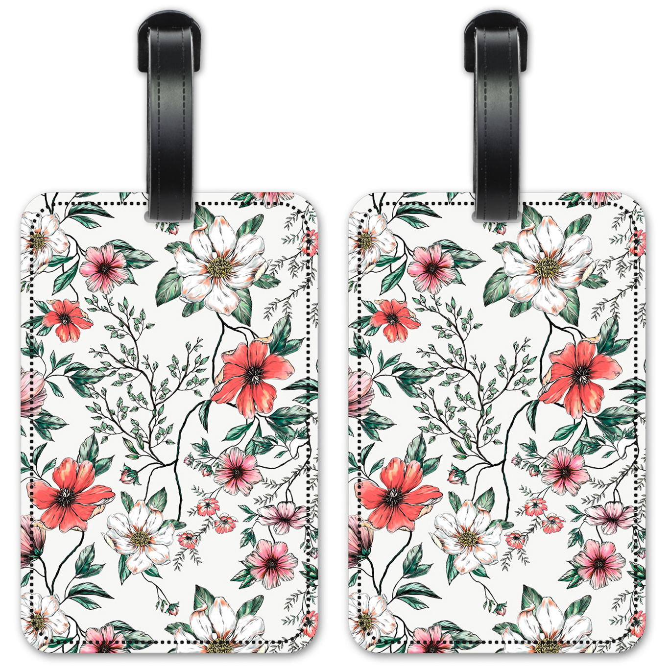 Pink & White Flowers - #2965