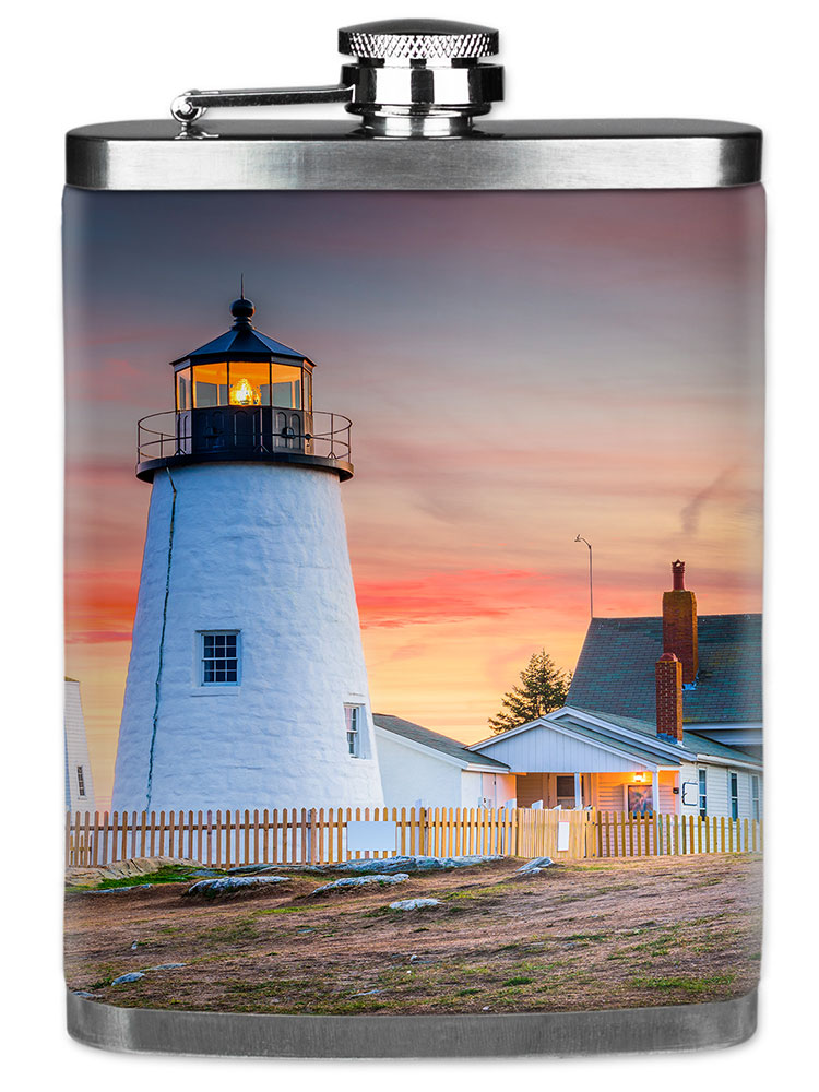 Lighthouse at Sunset - #2989