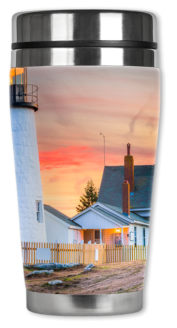 Lighthouse at Sunset - #2989