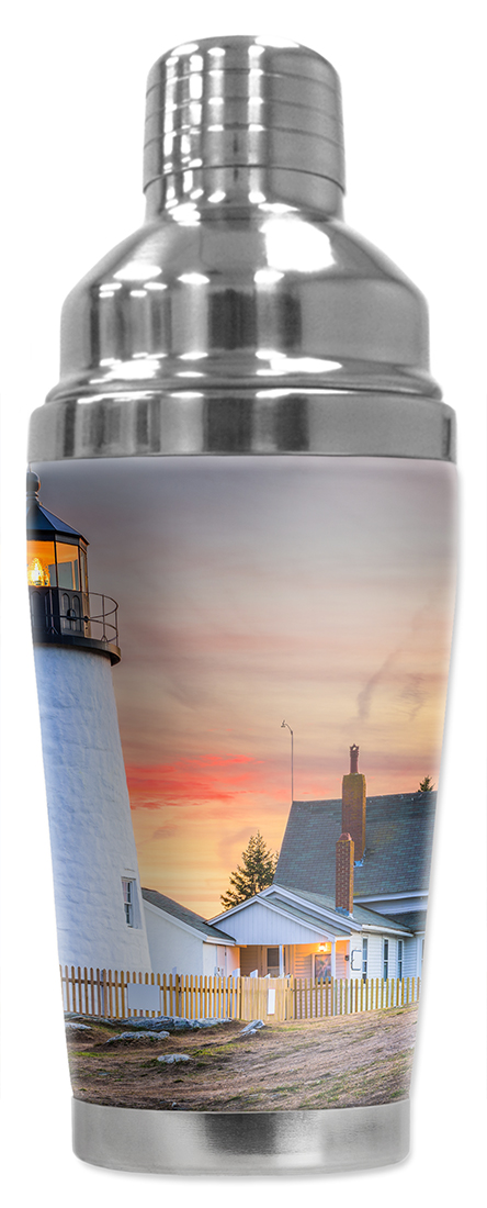 Lighthouse at Sunset - #2989