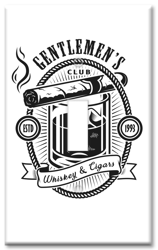 Gentleman's Whiskey and Cigars - #2999