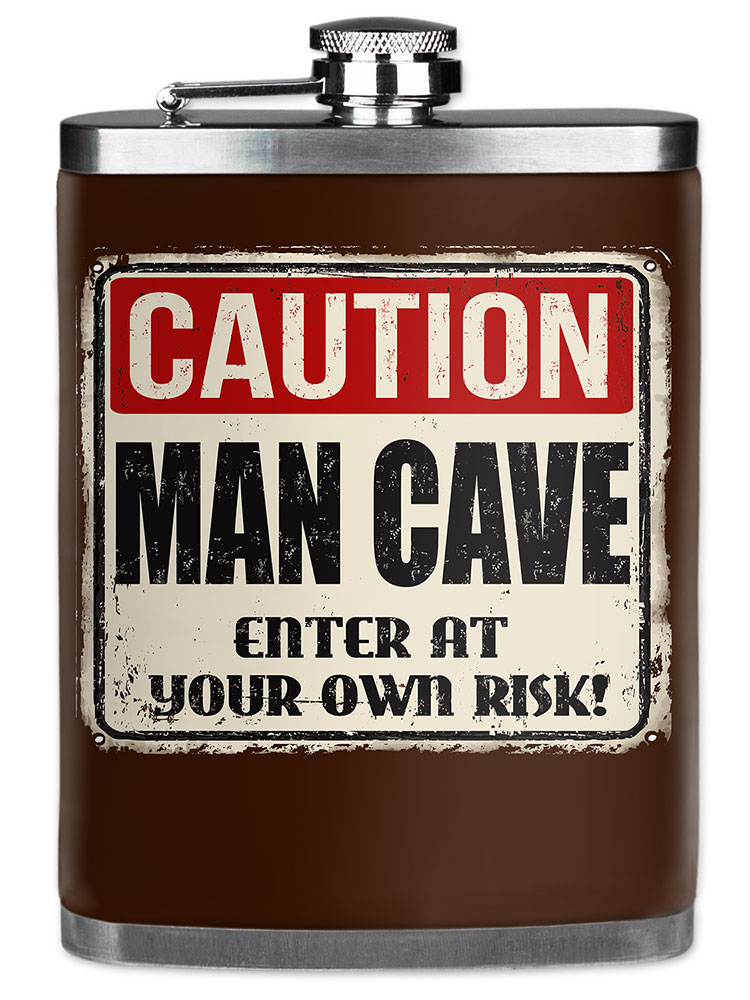 Caution Man Cave - #3006