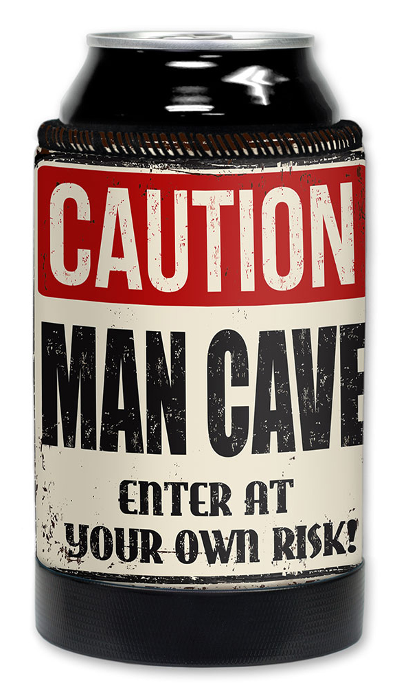 Caution Man Cave - #3006