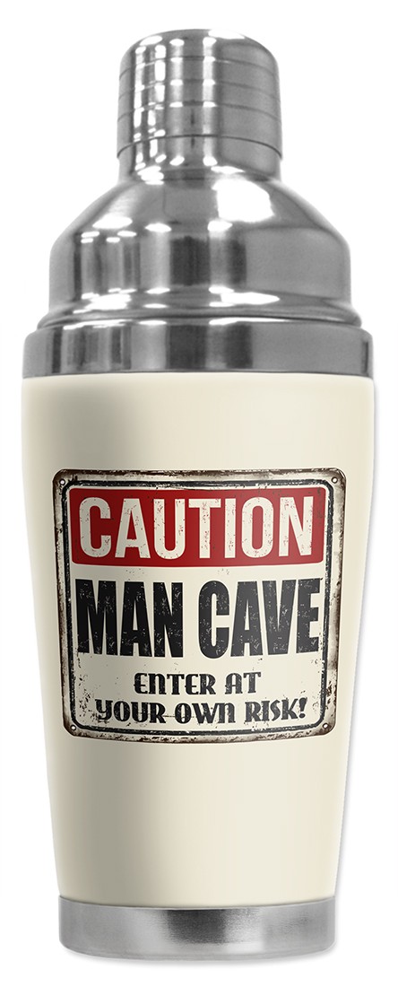 Caution Man Cave - #3006