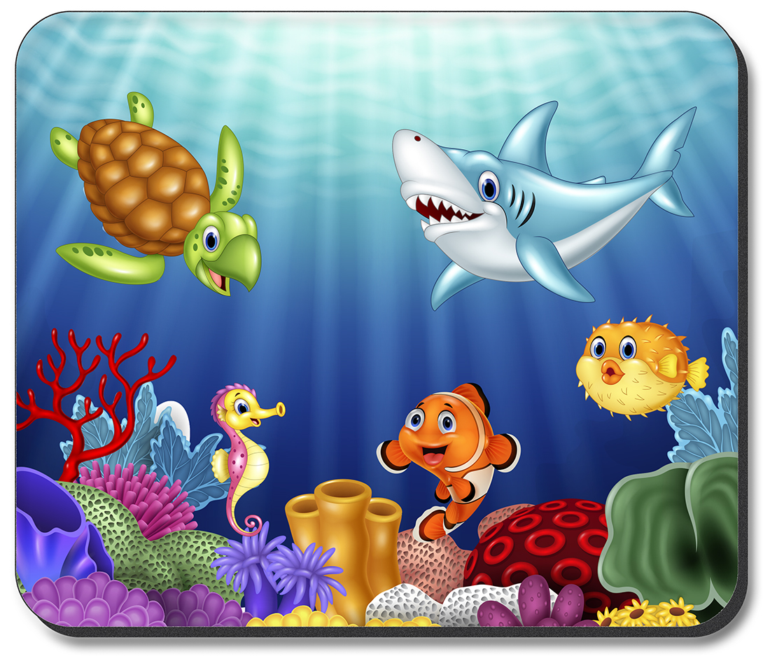 Friendly Sea Animals - #3007