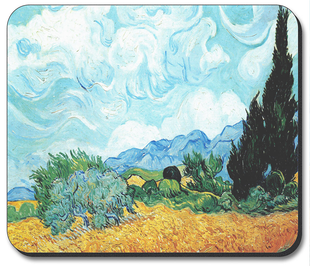 Van Gogh: Yellow Wheat and Cypresses - #301