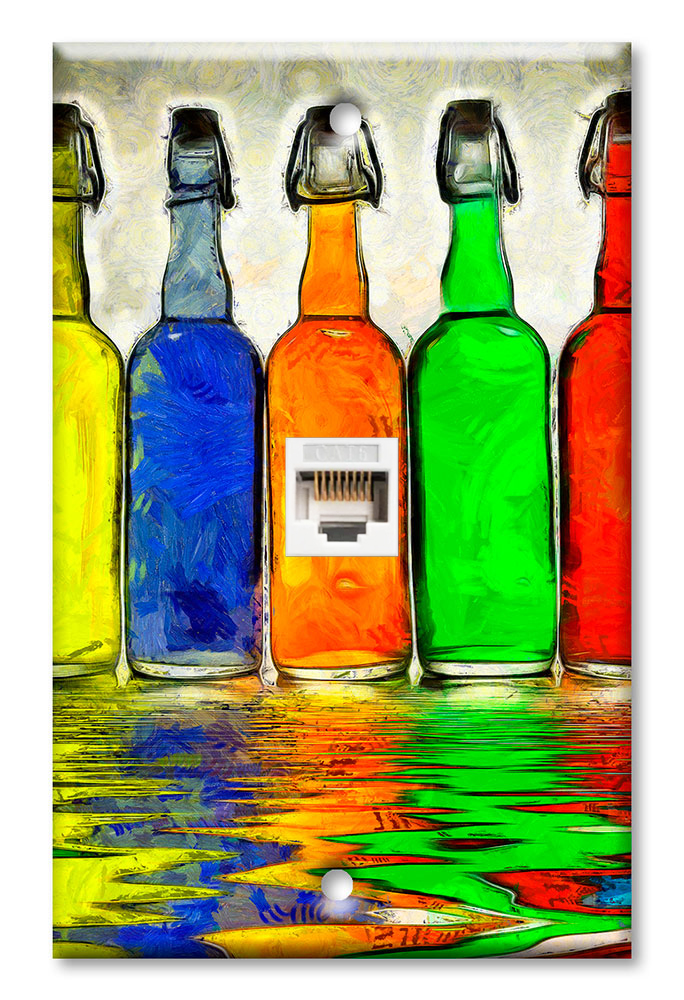 Colorful Bottles - #3025