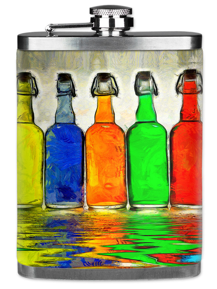 Colorful Bottles - #3025