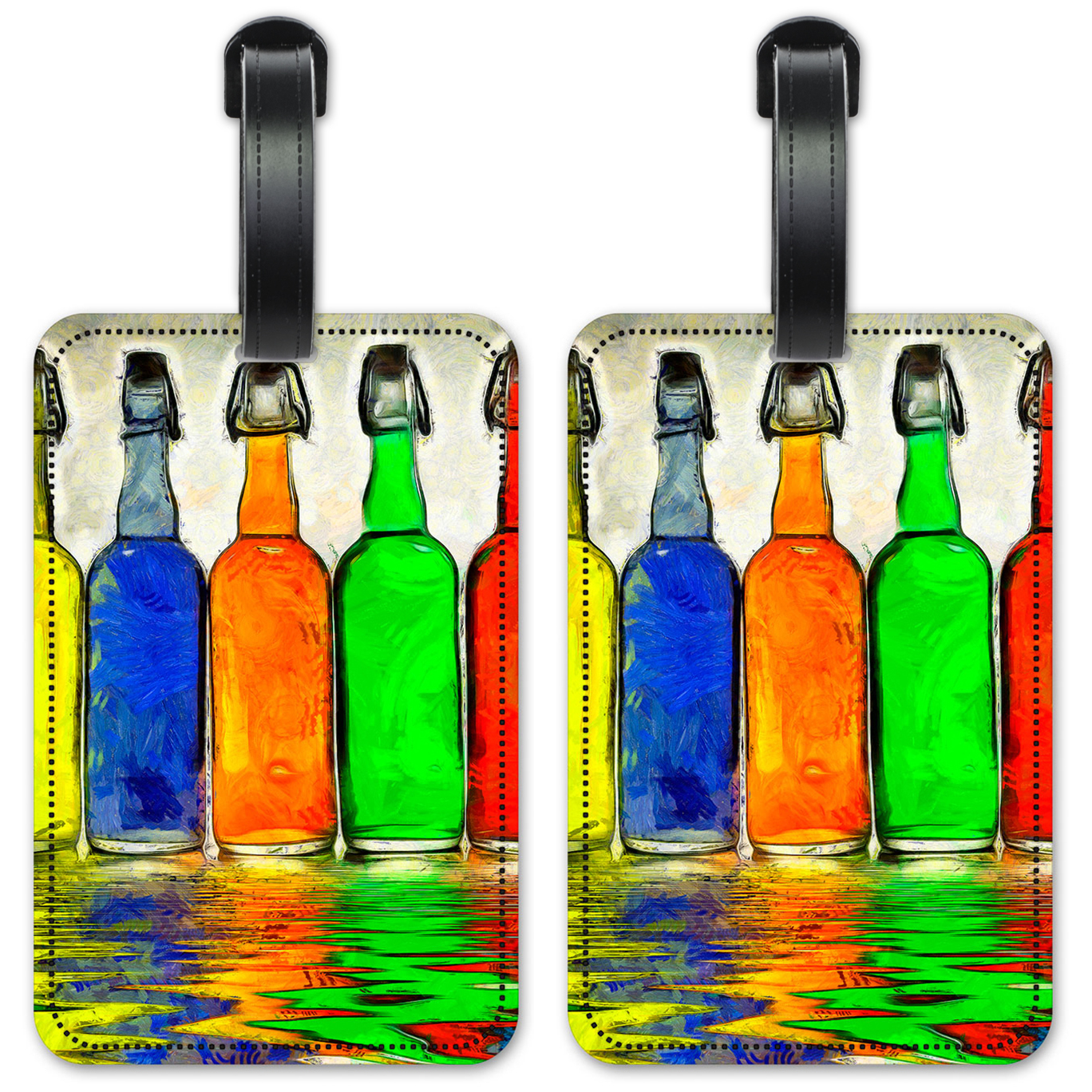 Colorful Bottles - #3025