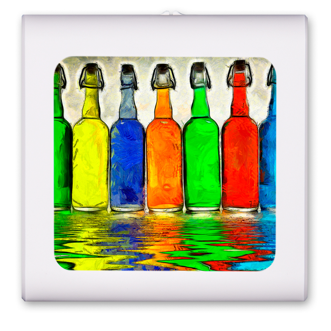 Colorful Bottles - #3025