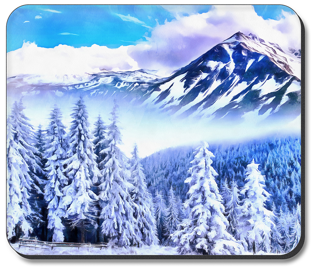 Snowy Mountain Side - #3027