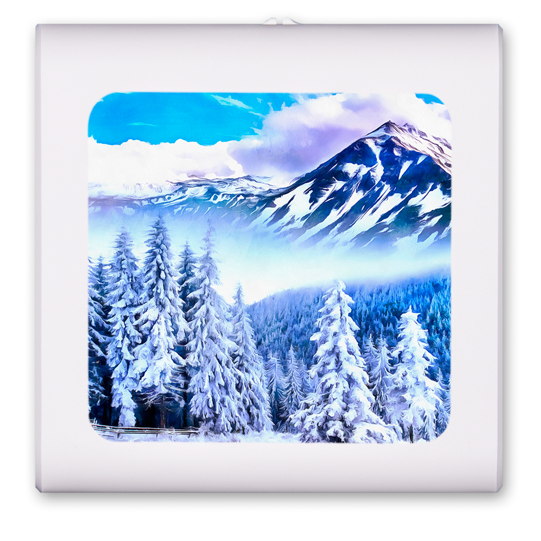 Snowy Mountain Side - #3027