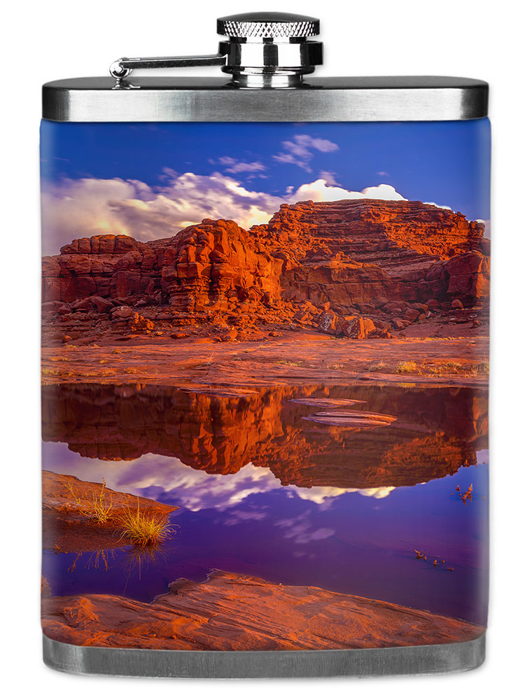 Desert Mountain Reflection - #3034