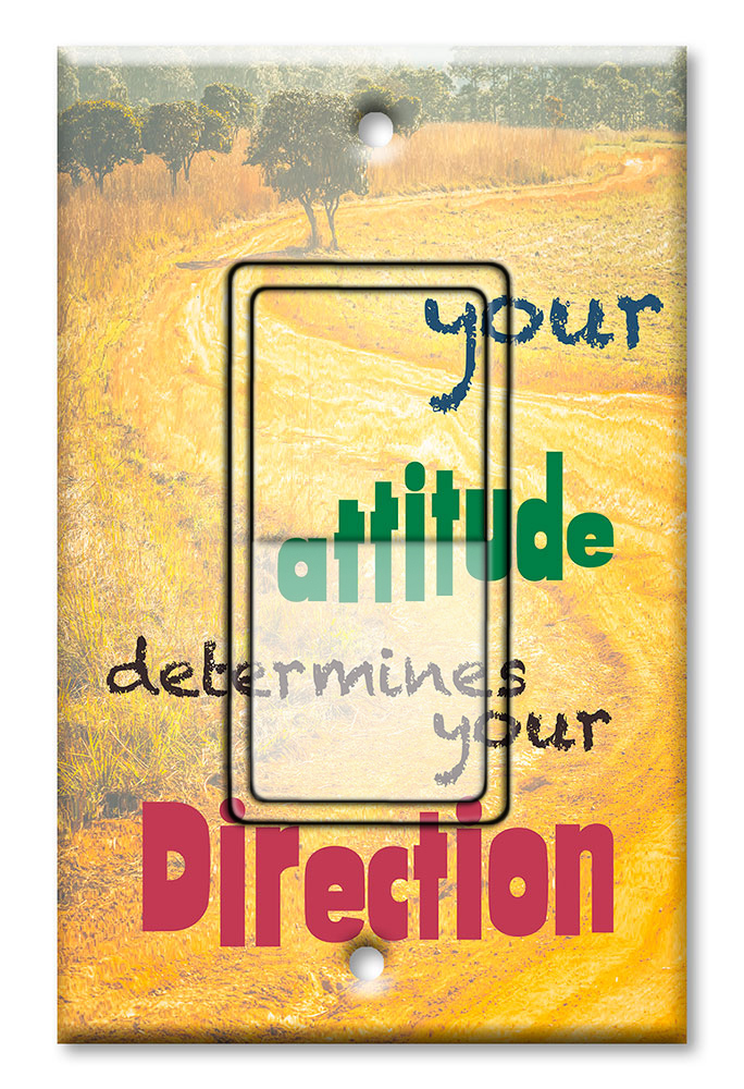 Attitude Determines Direction - #3056