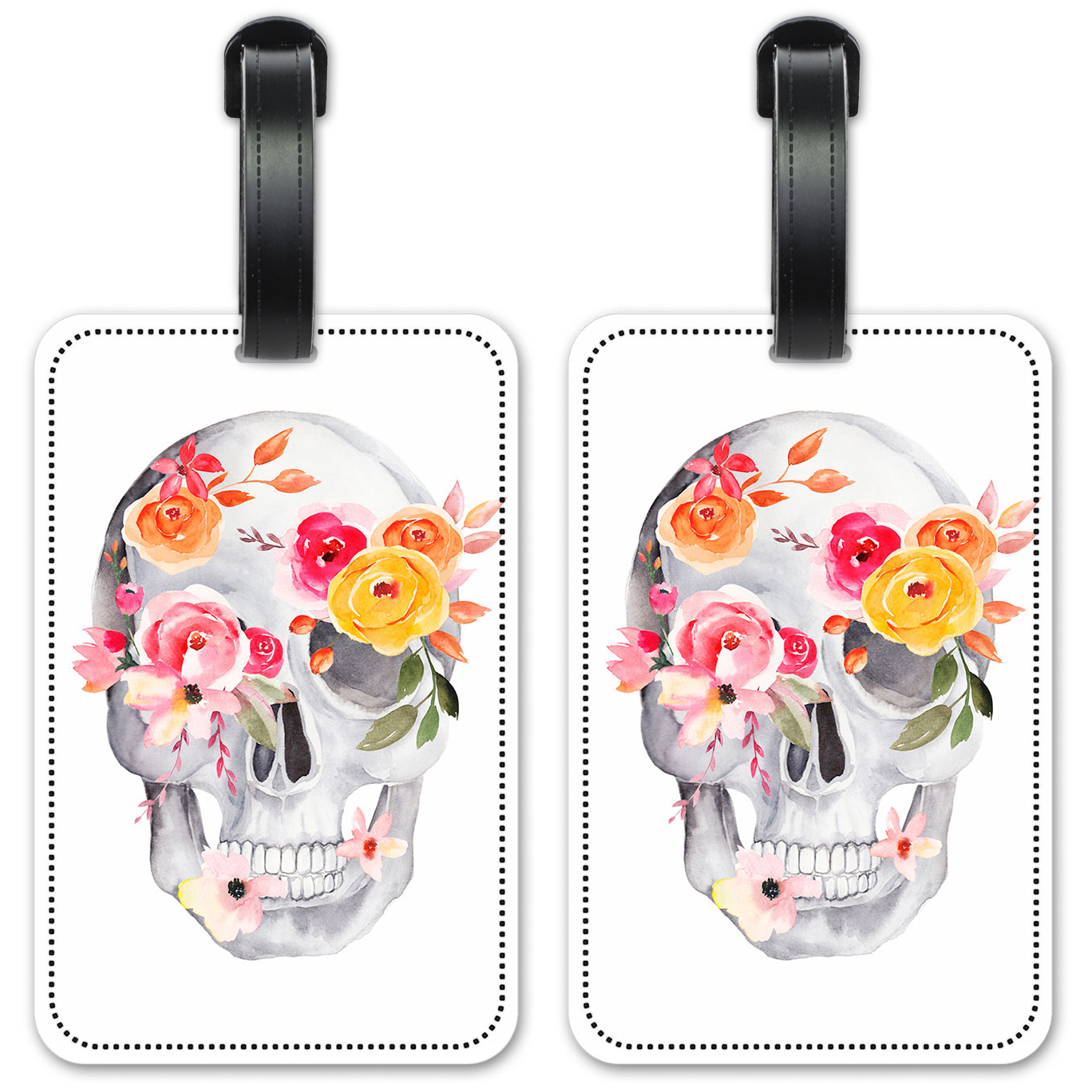 Floral Skull - #3059