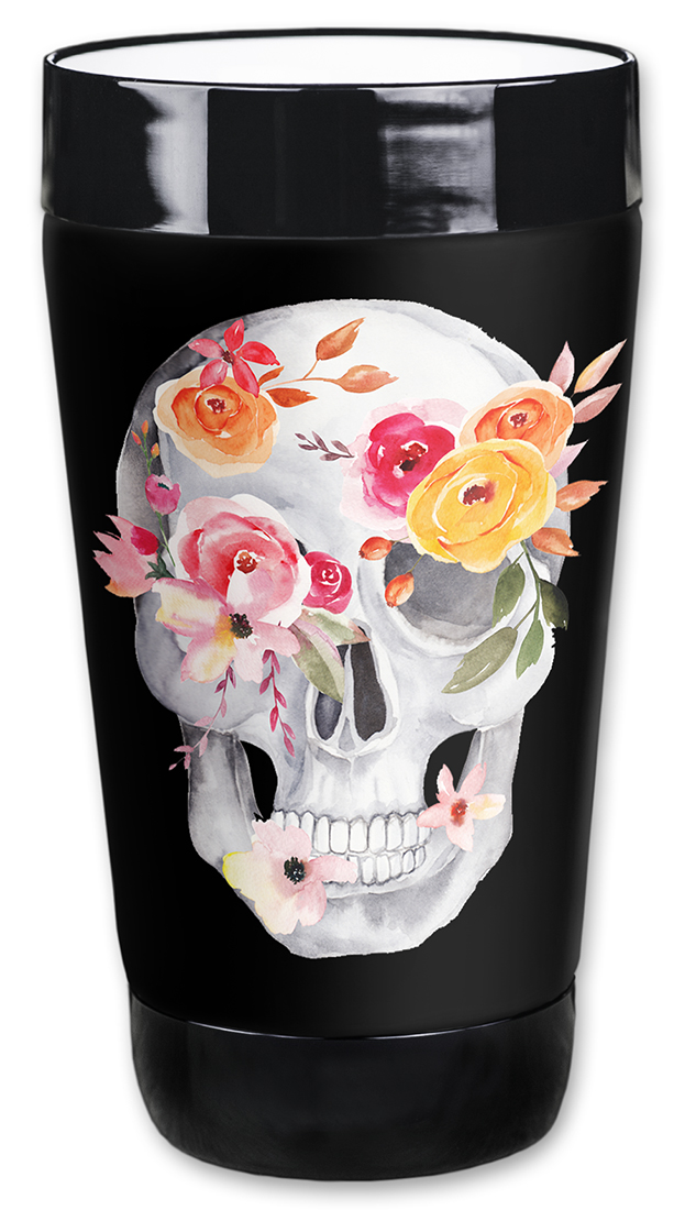 Floral Skull - #3059