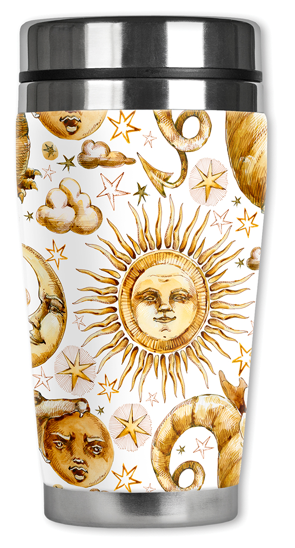 Golden Moon, Sun & Dragon - #3069