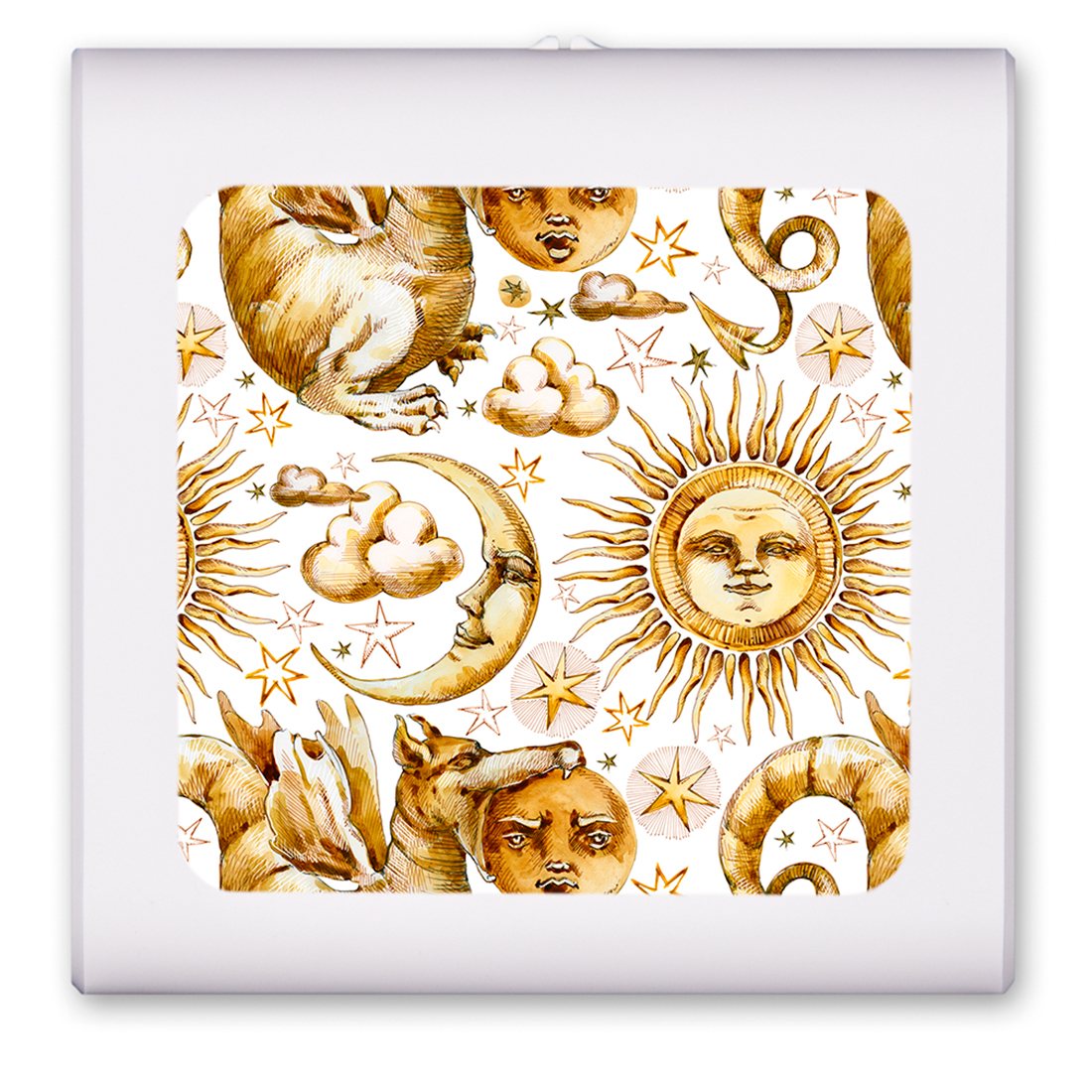Golden Moon Sun and Dragon - #3069