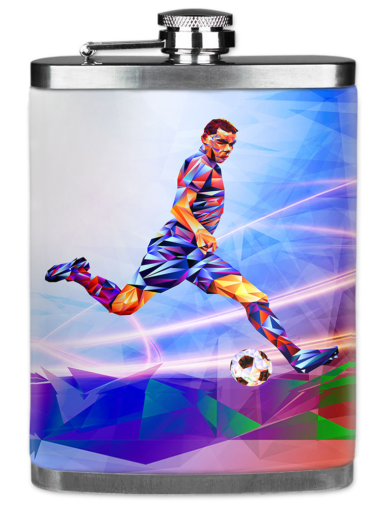 Colorful Soccer Player - #3076