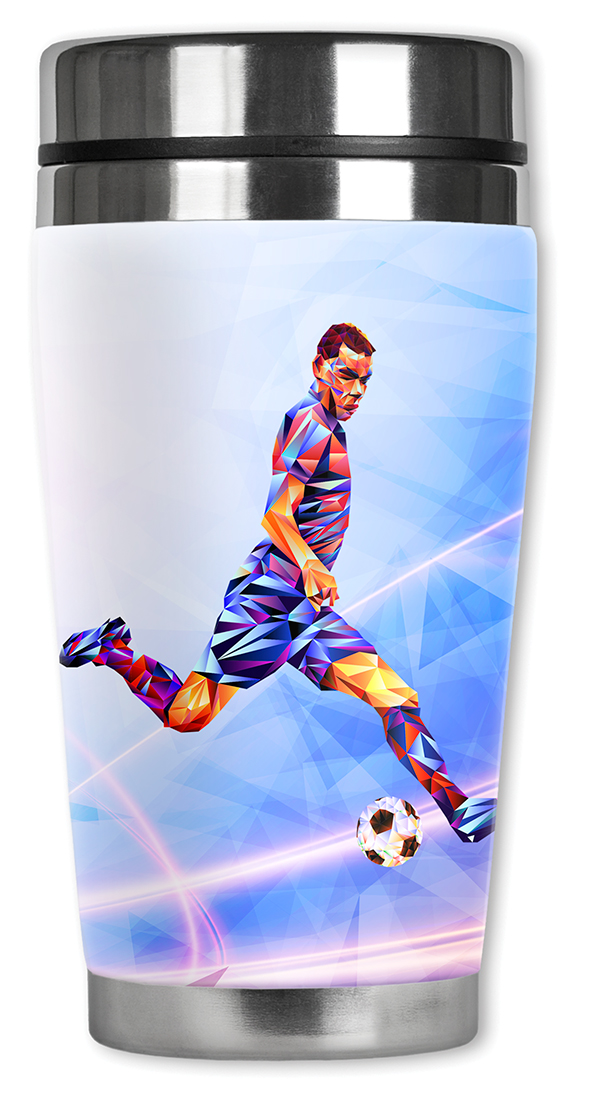 Colorful Soccer Player - #3076