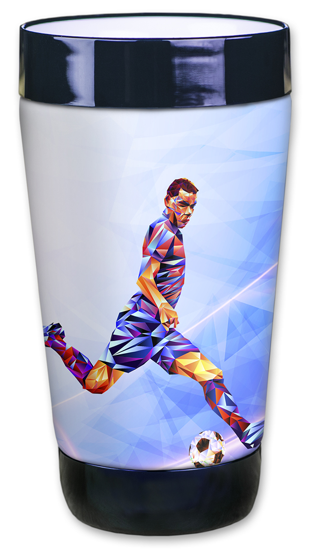 Colorful Soccer Player - #3076