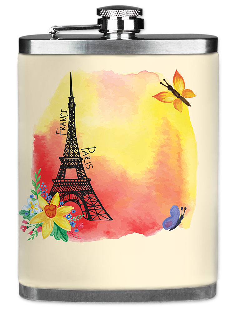 Eiffel Tower with Butterfly - #3081