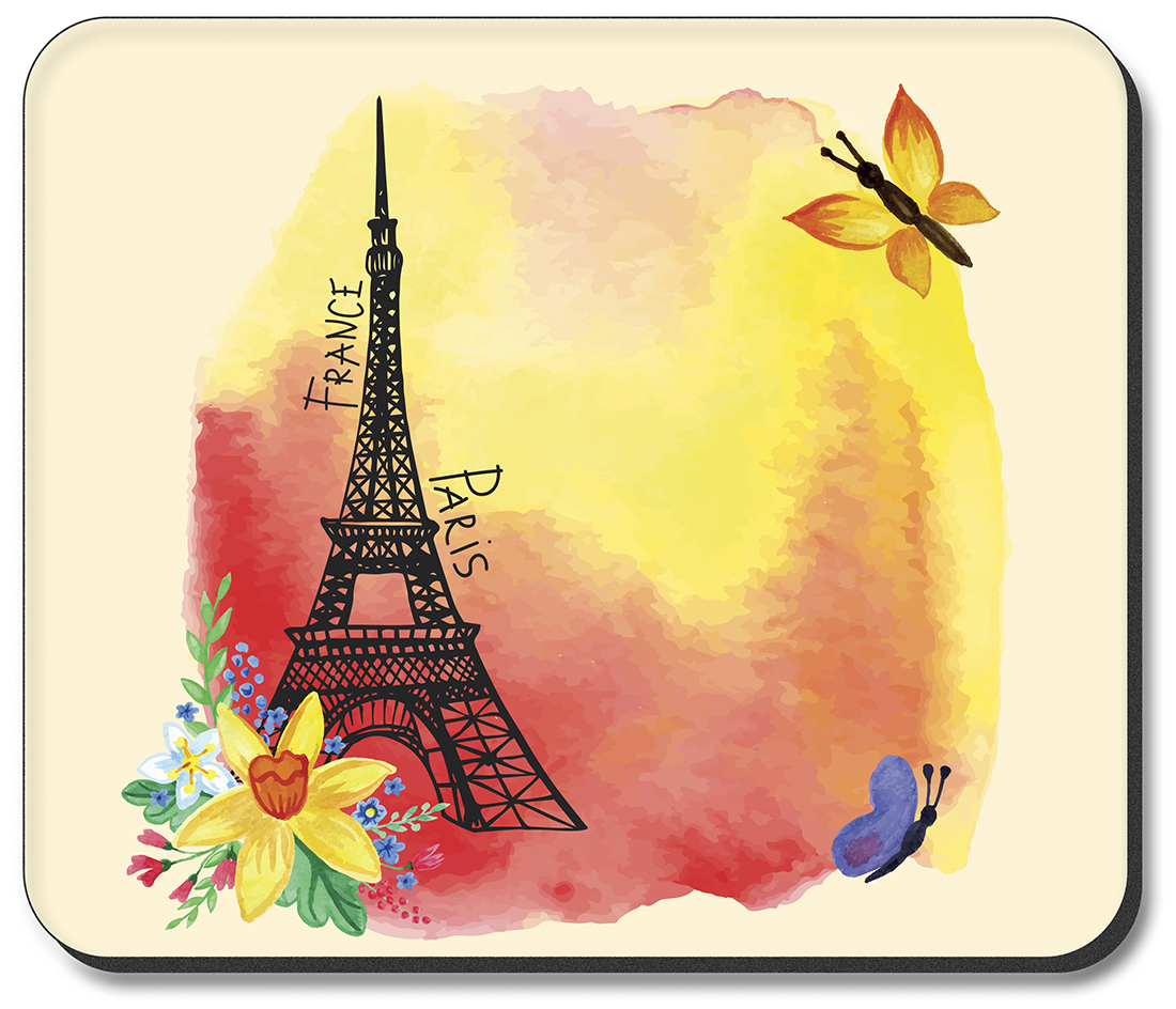 Eiffel Tower with Butterfly - #3081