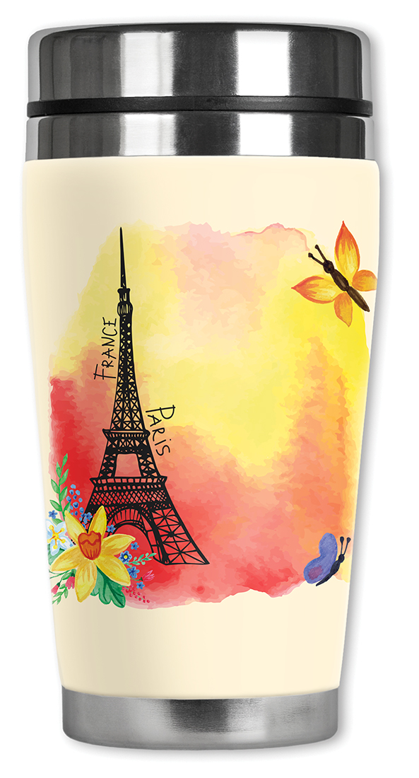 Eiffel Tower with Butterfly - #3081