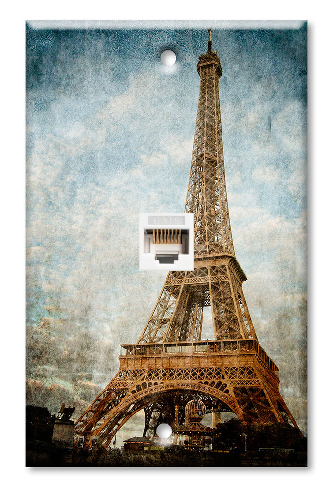 Eiffel Tower faded Picture - #3085