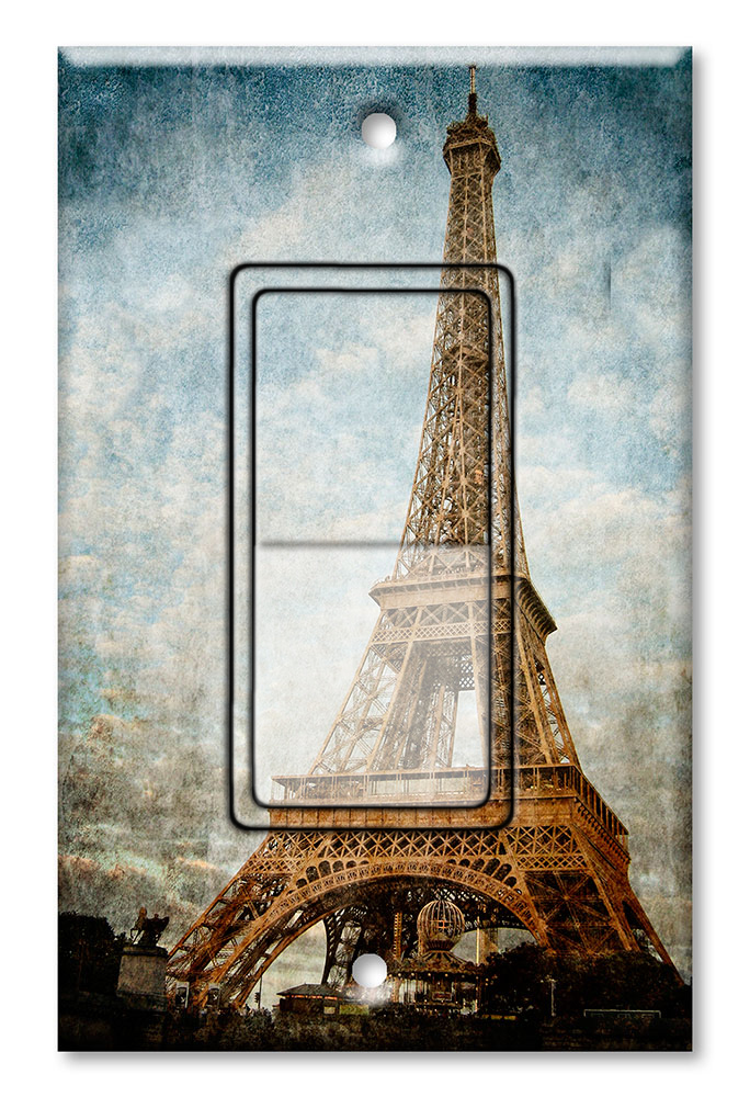 Eiffel Tower faded Picture - #3085