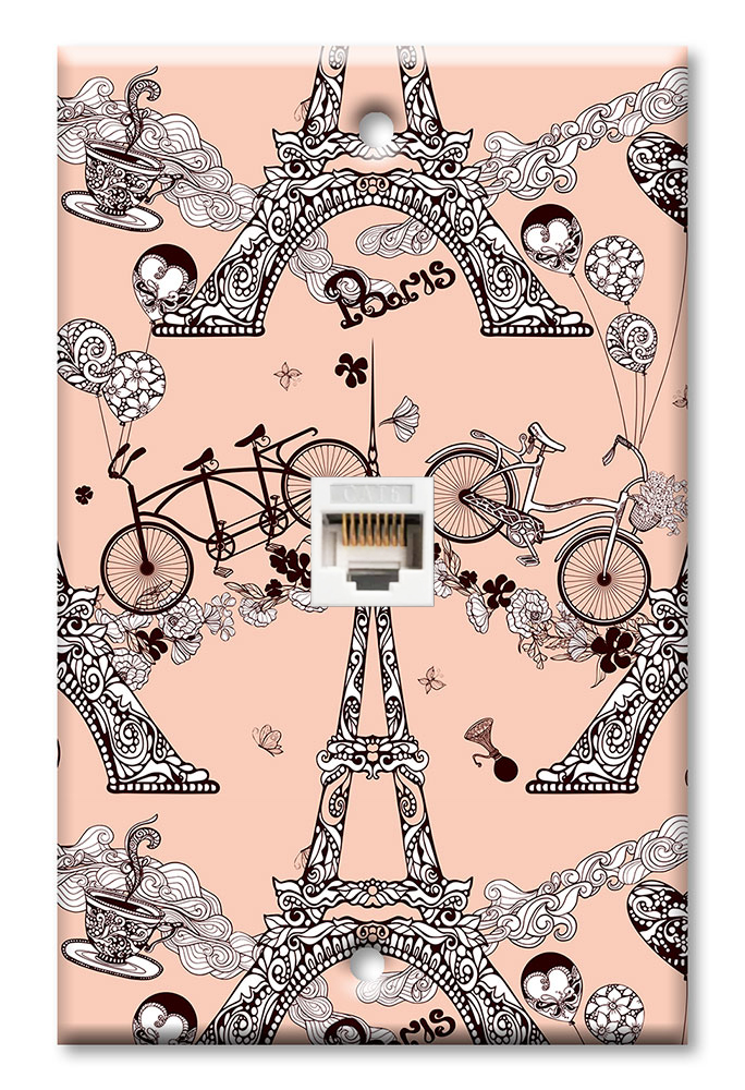 Eiffel Tower with Bicycles - #3086