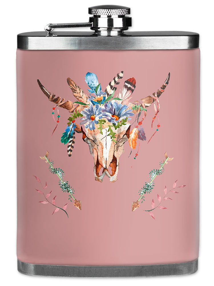 Bull & Flowers - #3095