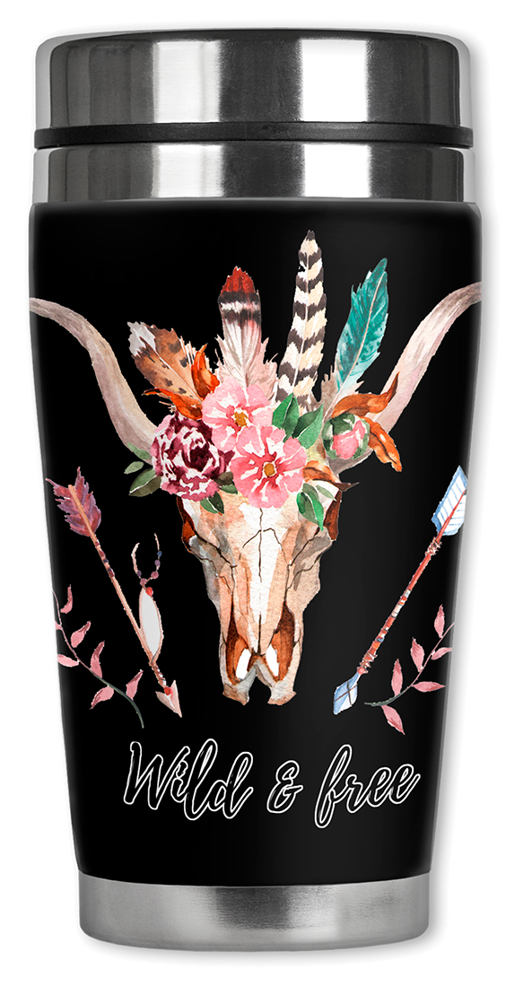 Wild & Free Skull - #3096