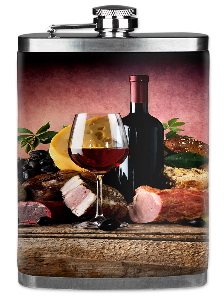 Red Wine with Meat & Cheese - #3112