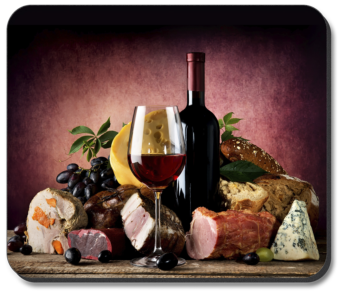 Red Wine with Meat and Cheese - #3112