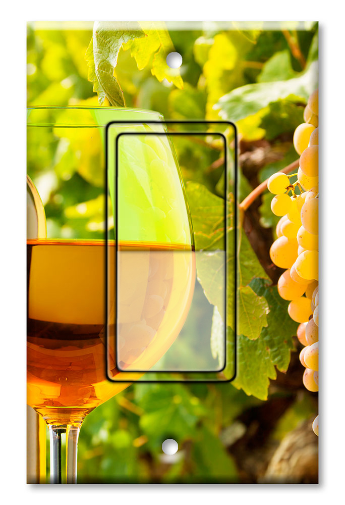 White Wine with Yellow Grapes - #3118