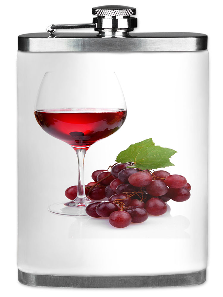 Red Wine on White Background - #3123