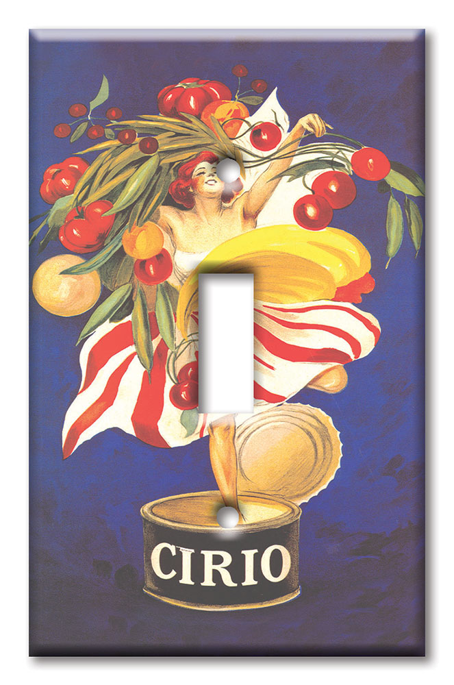 Art Plates - Decorative OVERSIZED Wall Plates & Outlet Covers - Cirio