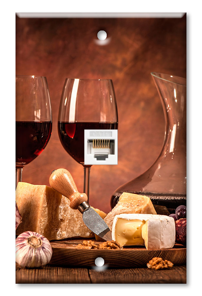 Red Wine, Meat and Cheese - #3131