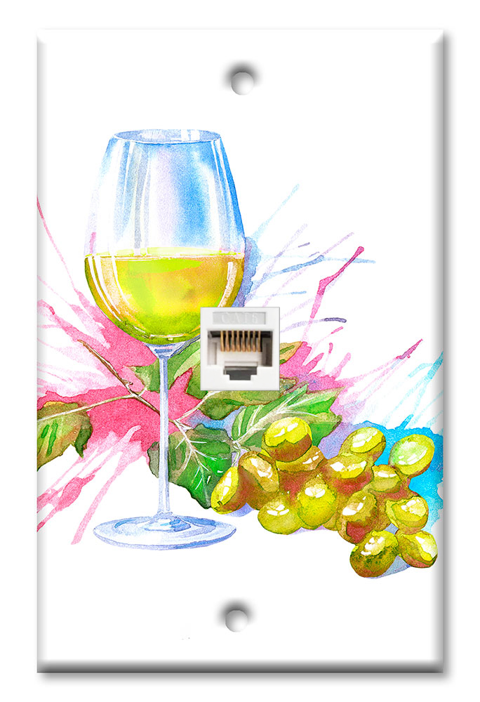 White Wine Painting - #3132