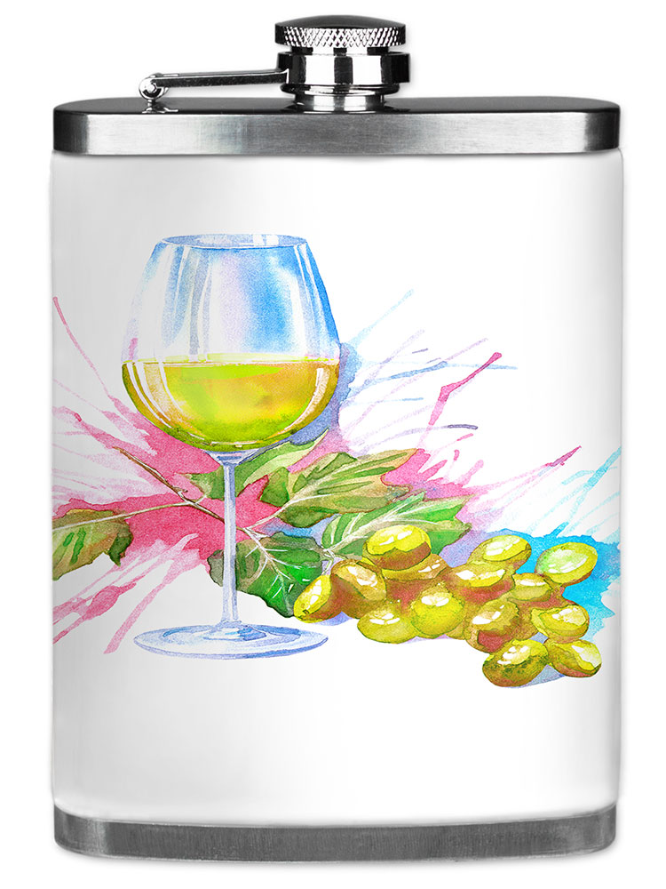 White Wine Painting - #3132