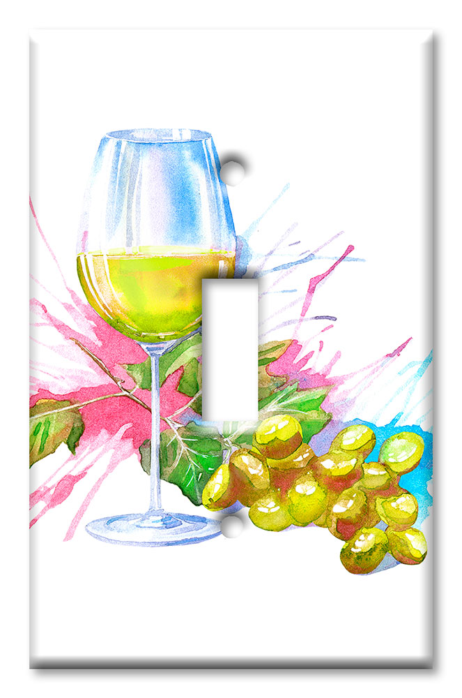 White Wine Painting - #3132