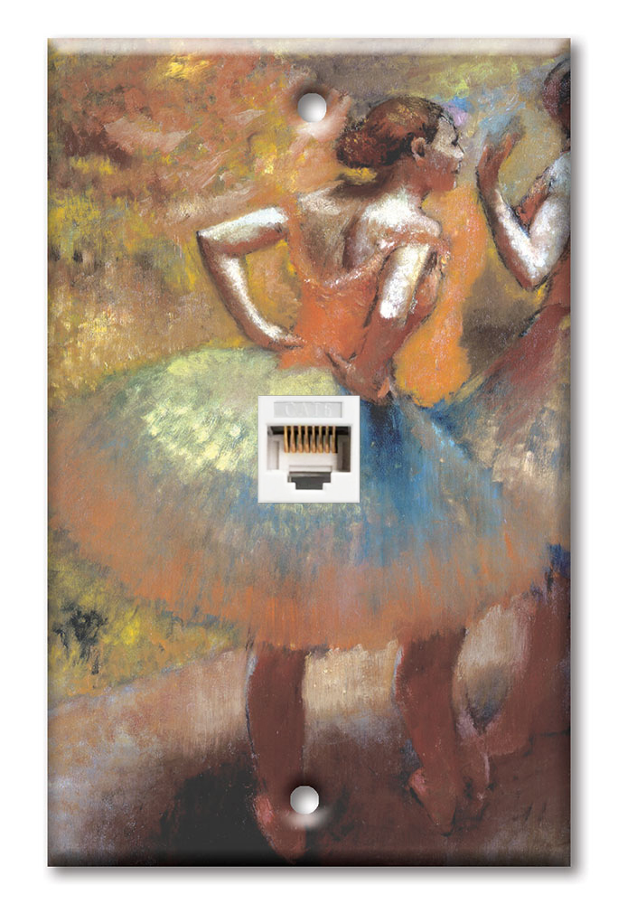 Degas: Dancers in Green Skirts - #321