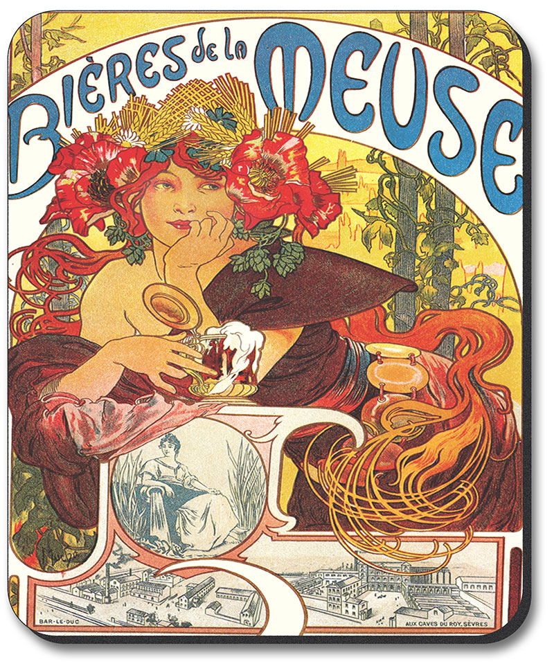 Mucha: Bieres De La Meuse - #329