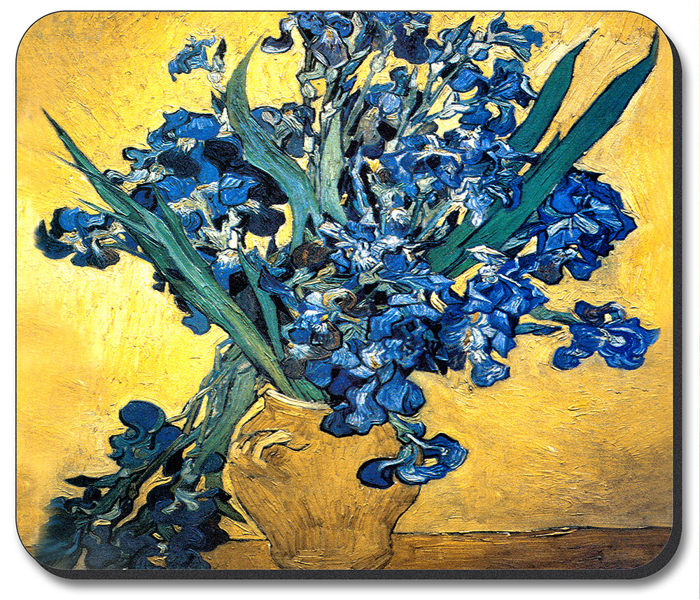 Van Gogh: Vase of Irises - #335