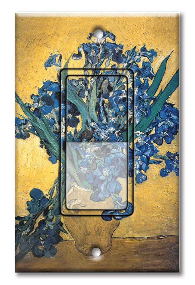 Van Gogh: Vase of Irises - #335
